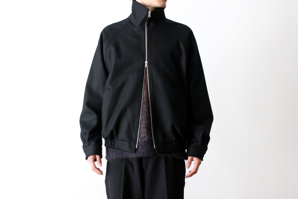 ssstein(奿) "MELTON ZIP UP BLOUSON"