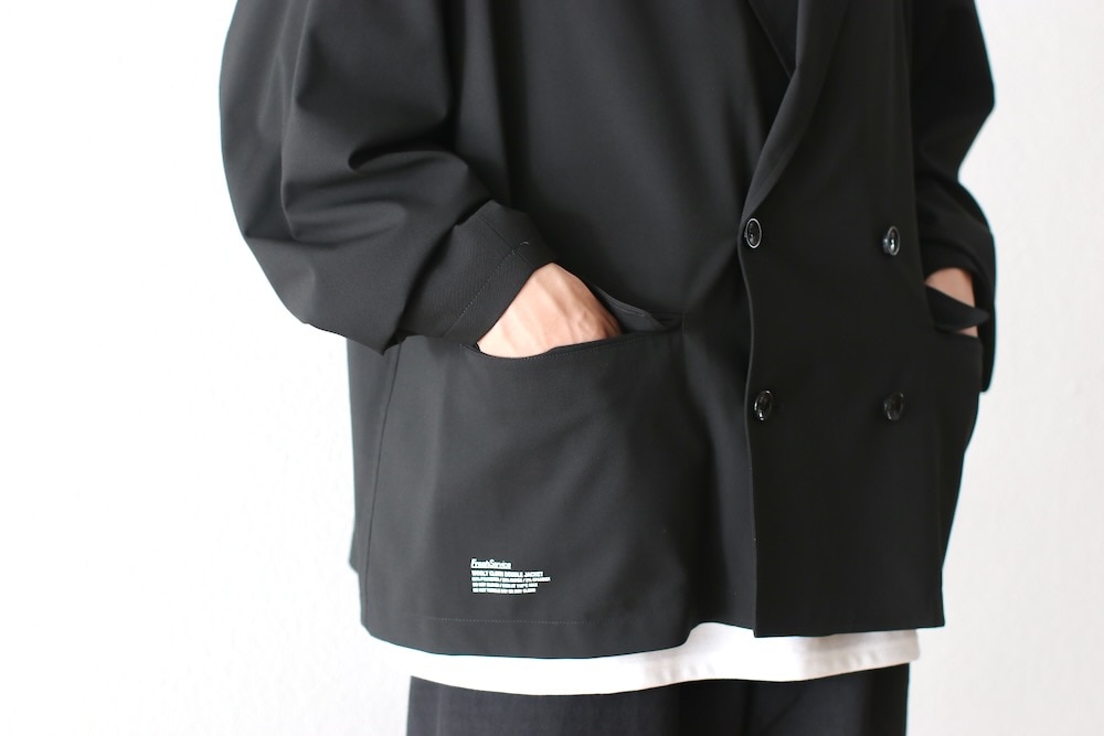 Fresh Service (フレッシュサービス) WOOLY CLOTH DOUBLE JACKET