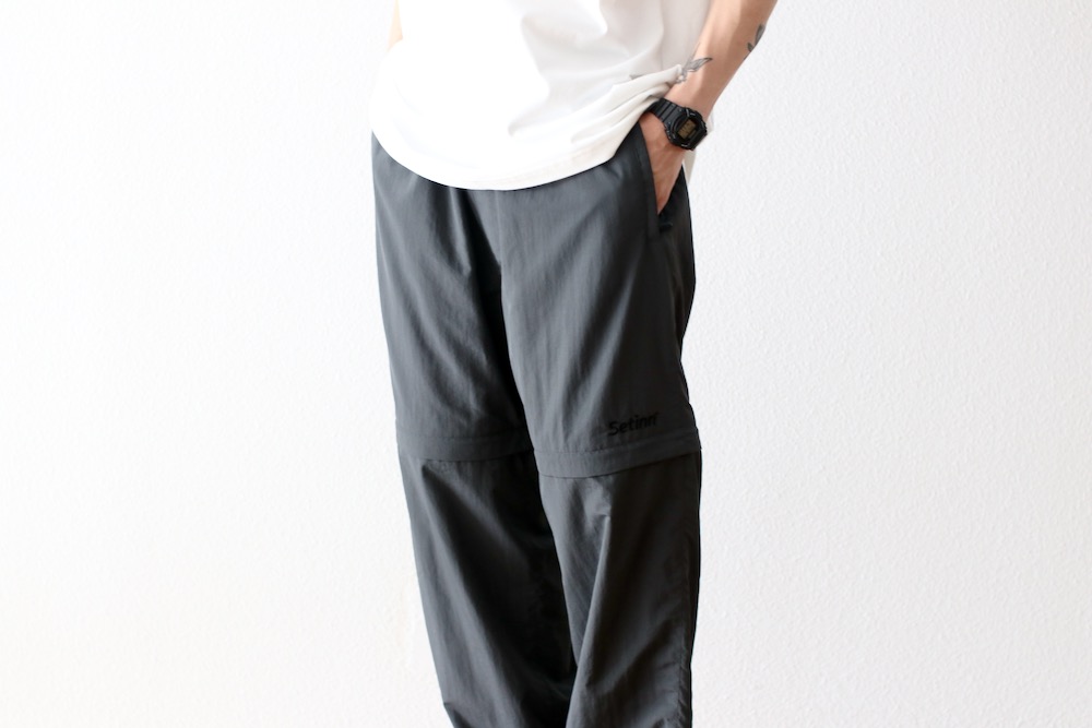 パンツ Setinn 24AW Training 2Way Pants M Setinn＞TRAINING 2WAY PANTS GRAY/パンツ