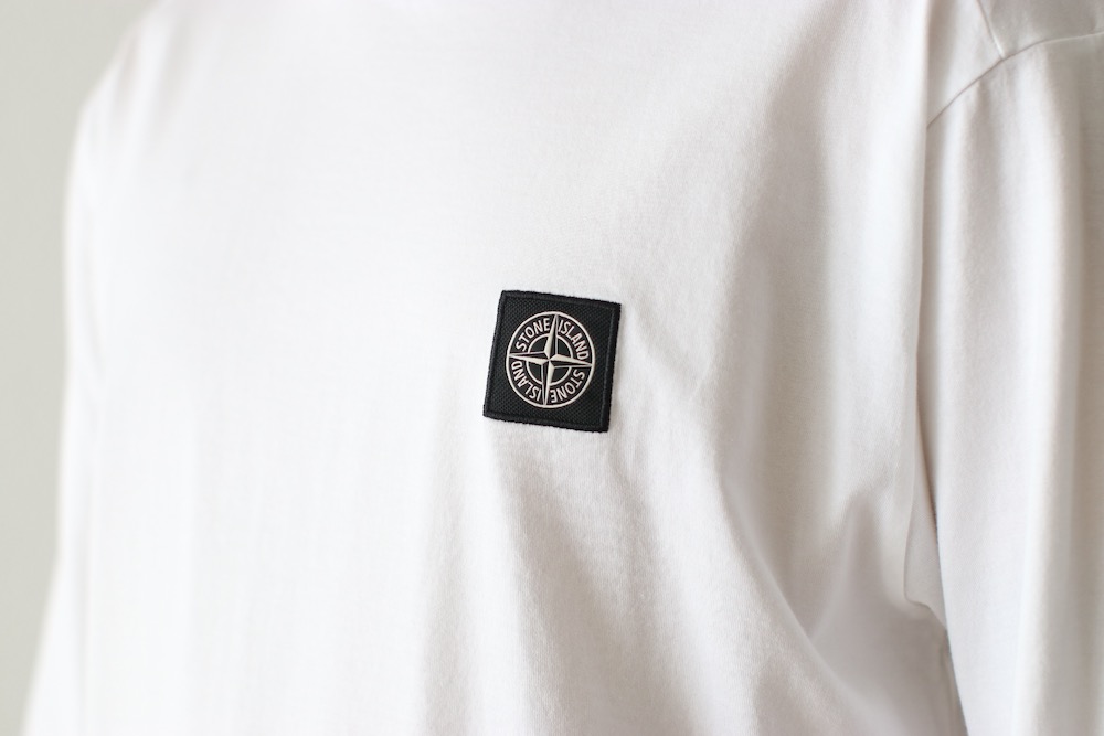【Indomie black】ストーンアイランド ホワイト STONE ISLAND(ストーンアイランド ) 