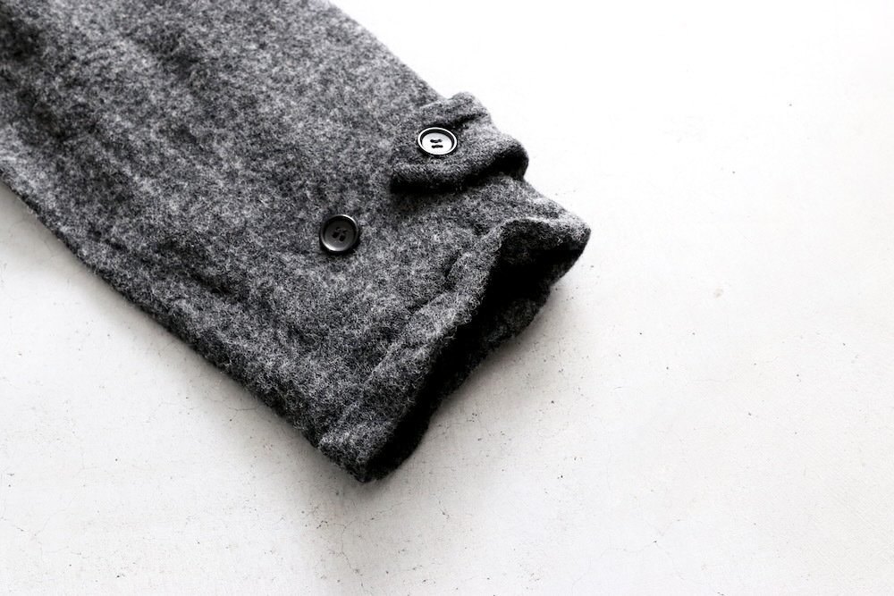 COMME des GARCONS SHIRT(���� �� ����륽�� �����) "wool nylon medium tweed garment treated FP-C502-051"