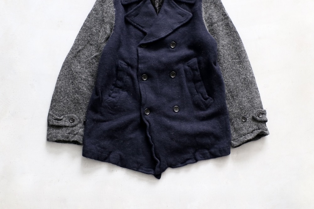 COMME des GARCONS SHIRT(���� �� ����륽�� �����) "wool nylon medium tweed garment treated FP-C502-051"