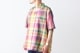 SEVEN BY SEVEN (���֥�Х����֥�) "OPEN COLLAR SHEER SHIRTS��S/S - Handwoven Madras check -"