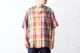 SEVEN BY SEVEN (���֥�Х����֥�) "OPEN COLLAR SHEER SHIRTS��S/S - Handwoven Madras check -"