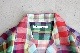 SEVEN BY SEVEN (���֥�Х����֥�) "OPEN COLLAR SHEER SHIRTS��S/S - Handwoven Madras check -"