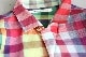 SEVEN BY SEVEN (���֥�Х����֥�) "OPEN COLLAR SHEER SHIRTS��S/S - Handwoven Madras check -"