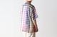 SEVEN BY SEVEN (���֥�Х����֥�) "OPEN COLLAR SHEER SHIRTS��S/S - Handwoven Madras check -"