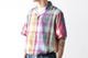 SEVEN BY SEVEN (���֥�Х����֥�) "OPEN COLLAR SHEER SHIRTS��S/S - Handwoven Madras check -"