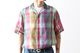 SEVEN BY SEVEN (���֥�Х����֥�) "OPEN COLLAR SHEER SHIRTS��S/S - Handwoven Madras check -"