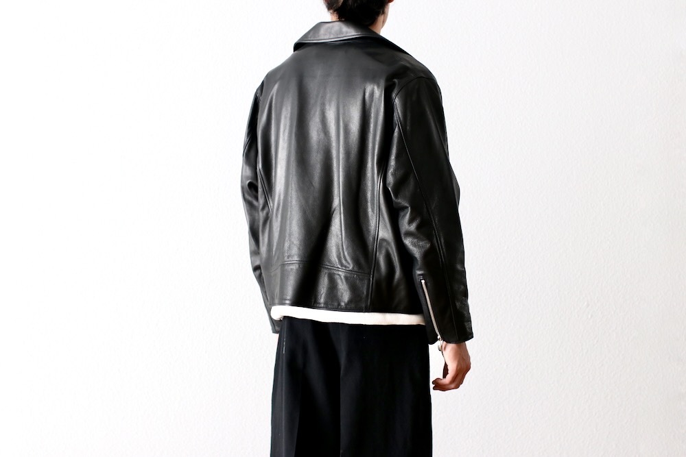Porter Classic(ݡ饷å) "PC RIDERS JACKET W/LOVE & PEACE SILVER"
