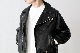 Porter Classic(ݡ饷å) "PC RIDERS JACKET W/LOVE & PEACE SILVER"