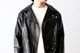 Porter Classic(ݡ饷å) "PC RIDERS JACKET W/LOVE & PEACE SILVER"