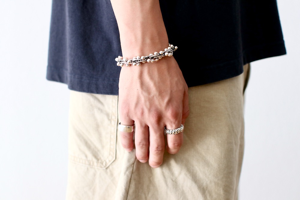 Mexican Jewelry (�ᥭ������ ���奨�꡼) "Silver Ring -A lot Chain-"