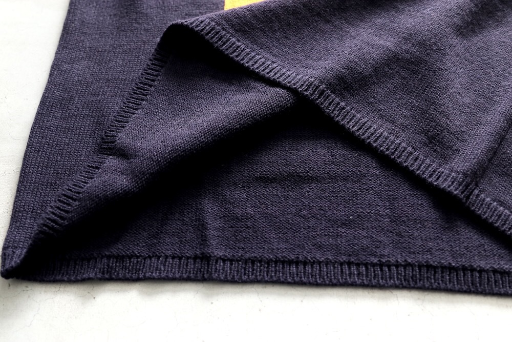 COMME des GARCONS SHIRT(���� �� ����륽�� �����) "acrylic wool intarsia gauge 7 FP-N005-051"