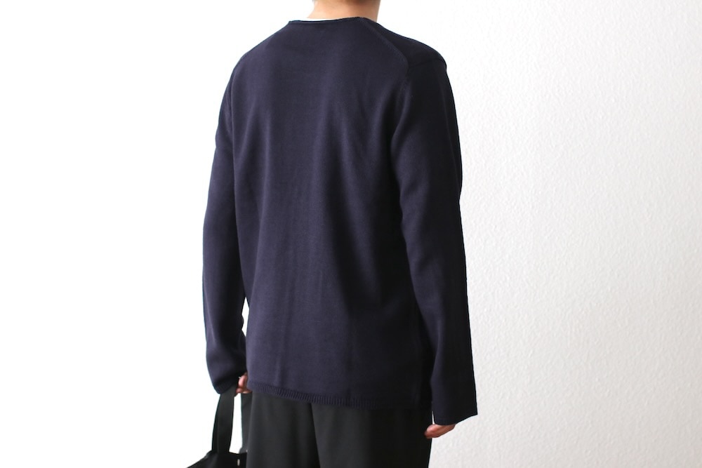 COMME des GARCONS SHIRT(���� �� ����륽�� �����) "acrylic wool intarsia gauge 7 FP-N005-051"