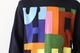 COMME des GARCONS SHIRT(���� �� ����륽�� �����) "acrylic wool intarsia gauge 7 FP-N005-051"