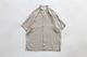 nonnative(�Υ�ͥ��ƥ���) "OFFICER STAND COLLAR S/S SHIRT LINEN CANVAS"