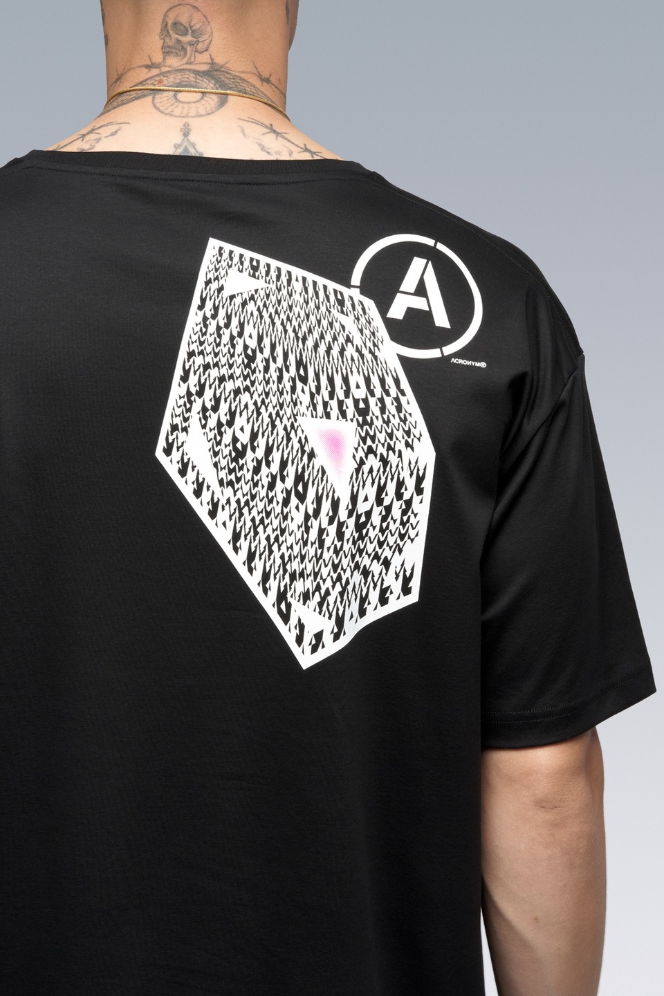 ACRONYM(�������˥���) "S24-PR-B MERCERIZED SHORT SLEEVE (STRAIGHT FIT)"