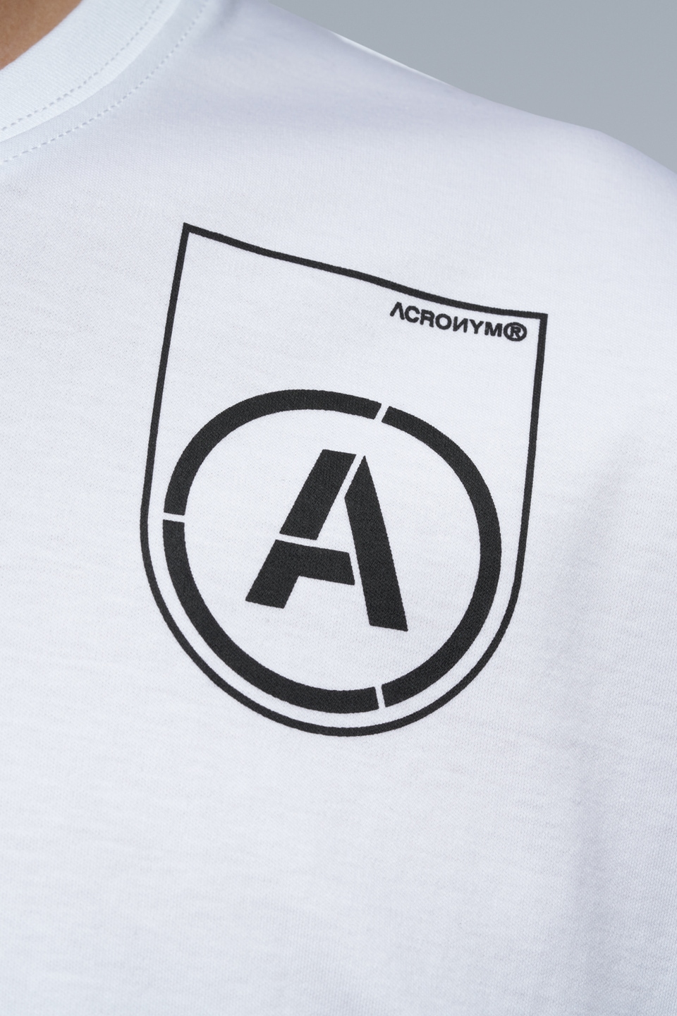 ACRONYM(�������˥���) "S24-PR-B MERCERIZED SHORT SLEEVE (STRAIGHT FIT)"