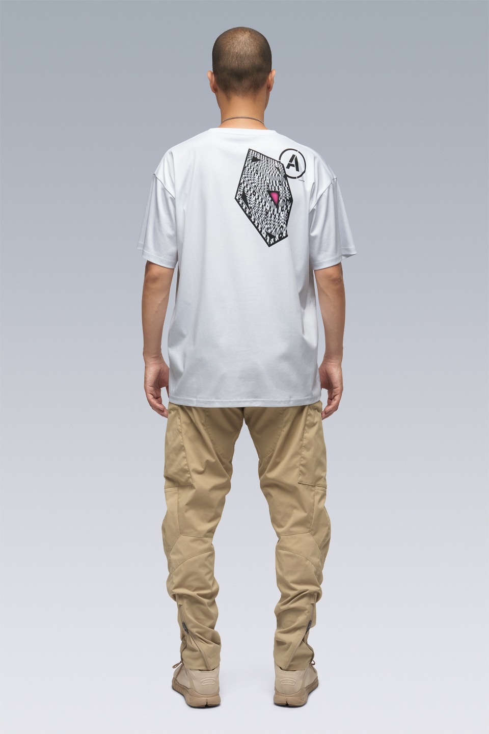 ACRONYM(�������˥���) "S24-PR-B MERCERIZED SHORT SLEEVE (STRAIGHT FIT)"