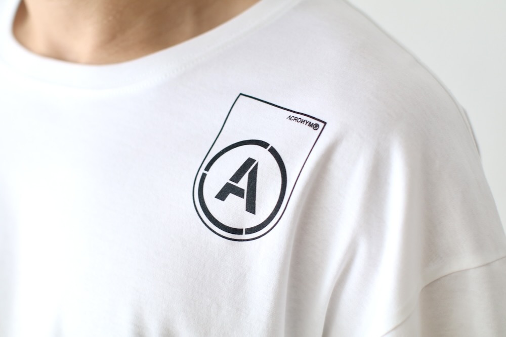 Acronym アクロニウム T-Shirt S24-Pr-B White XL Acronym アクロニウム T-Shirt S24-Pr-B White