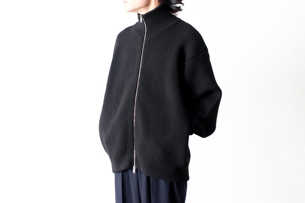 トップス ssstein OVERSIZED DS KNIT ssstein / シュタイン】OVERSIZED DOUBLE KNIT REVERSIBLE LS