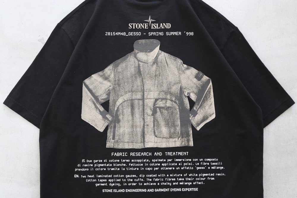 STONE ISLAND(���ȡ��󥢥����� ) "ORGANIC COTTON JERSEY SHORT SLEEVE TEE"