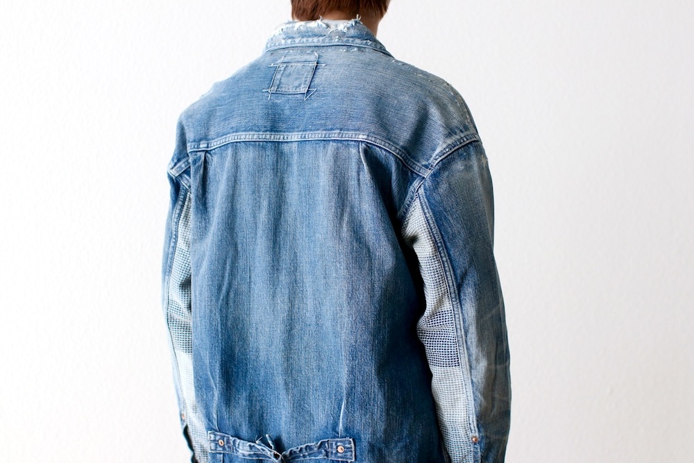 madness デニム　ジャケット MADNESS - MADNESS AGING M501 DENIM TRUCKER. M3 REGULAR / 25SS-JKT