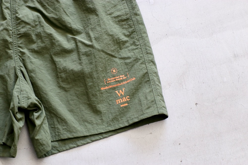 WONDER MOUNTAIN ATHLETIC CLUB(ޥƥ å ) "Playing Shorts No.05 - Water proof NYLON -"