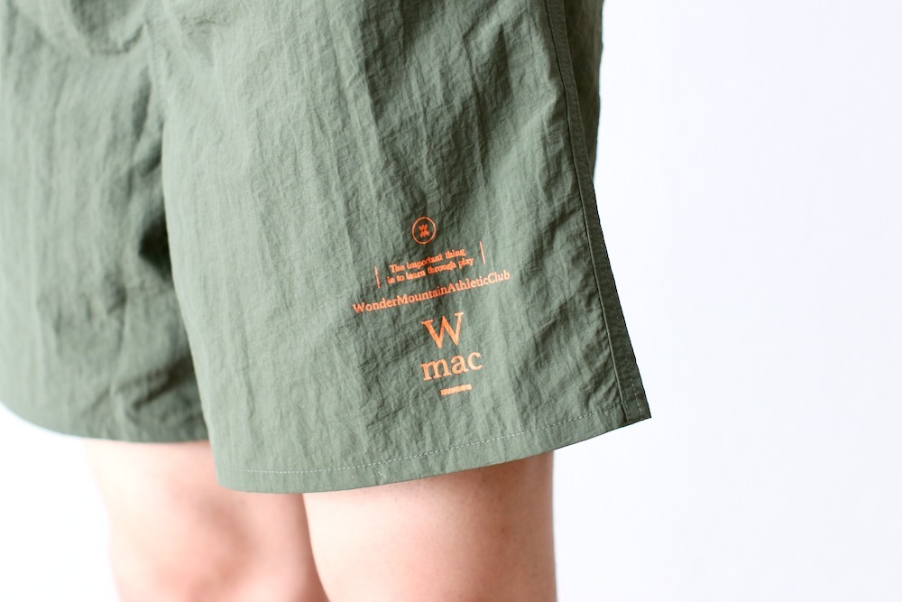 WONDER MOUNTAIN ATHLETIC CLUB(ޥƥ å ) "Playing Shorts No.05 - Water proof NYLON -"