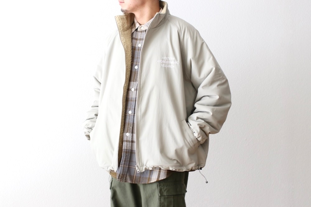 ��Reversible ITEM��Western Hydrodynamic Research(����������ϥ��ɥ������ʥߥå��ꥵ����) "REVERSIBLE BOA JACKET"