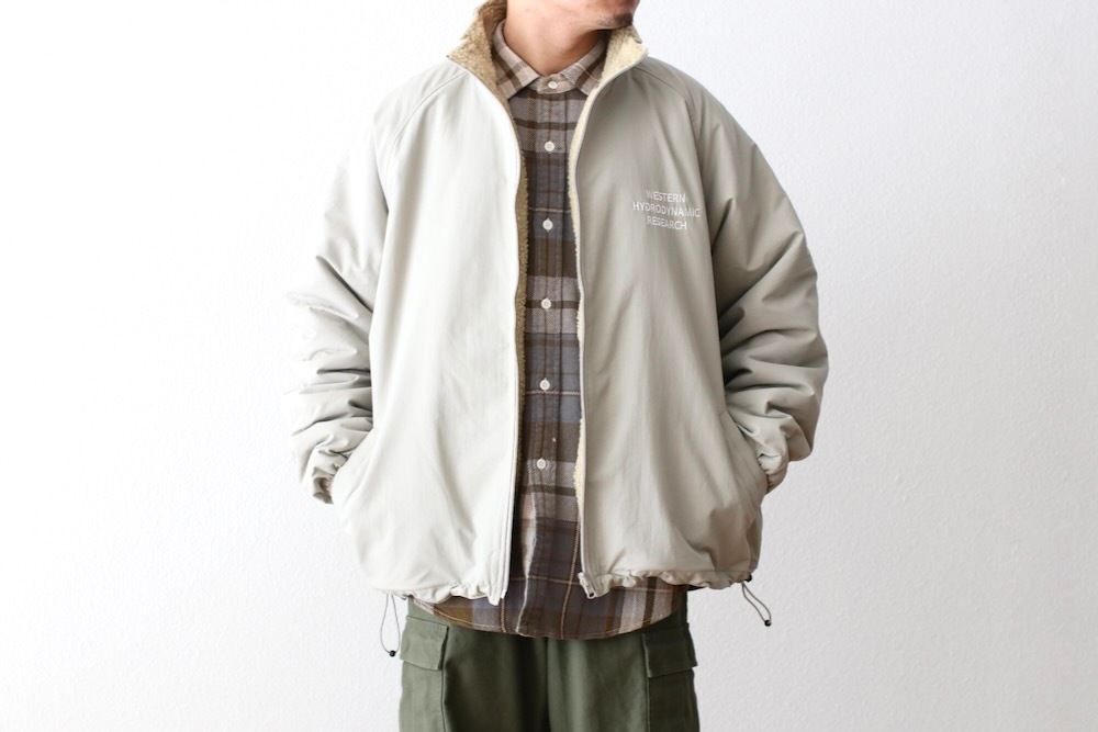 ��Reversible ITEM��Western Hydrodynamic Research(����������ϥ��ɥ������ʥߥå��ꥵ����) "REVERSIBLE BOA JACKET"
