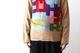 COMME des GARCONS SHIRT(���� �� ����륽�� �����) "acrylic wool intarsia gauge 7 FP-N006-051"