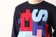 COMME des GARCONS SHIRT(���� �� ����륽�� �����) "acrylic wool intarsia gauge 7 FP-N006-051"