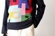 COMME des GARCONS SHIRT(���� �� ����륽�� �����) "acrylic wool intarsia gauge 7 FP-N006-051"