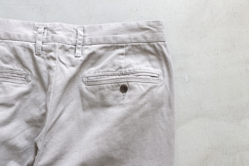 ��4.3 Release��nonnative(�Υ�ͥ��ƥ���) "OFFICER CHINO TROUSERS COTTON TWILL PIGMENT DYE"