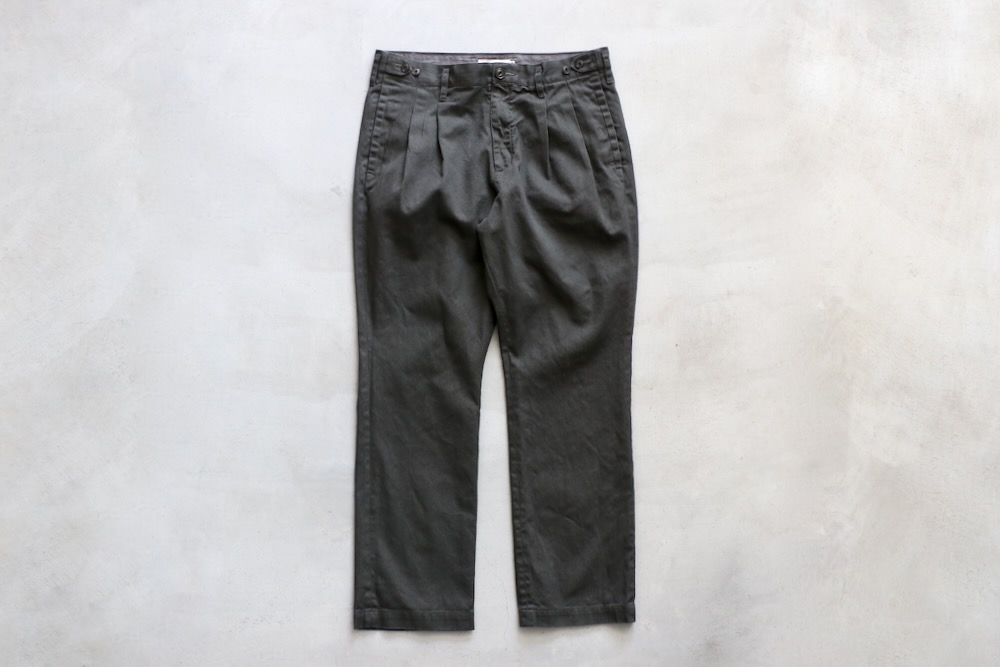 ��4.3 Release��nonnative(�Υ�ͥ��ƥ���) "OFFICER CHINO TROUSERS COTTON TWILL PIGMENT DYE"