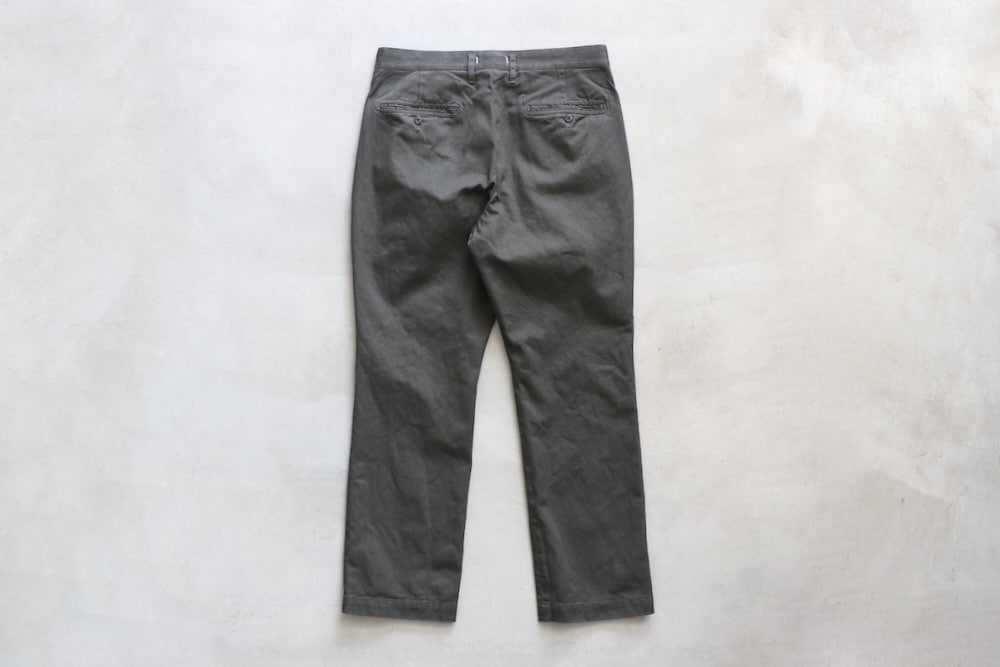 ��4.3 Release��nonnative(�Υ�ͥ��ƥ���) "OFFICER CHINO TROUSERS COTTON TWILL PIGMENT DYE"