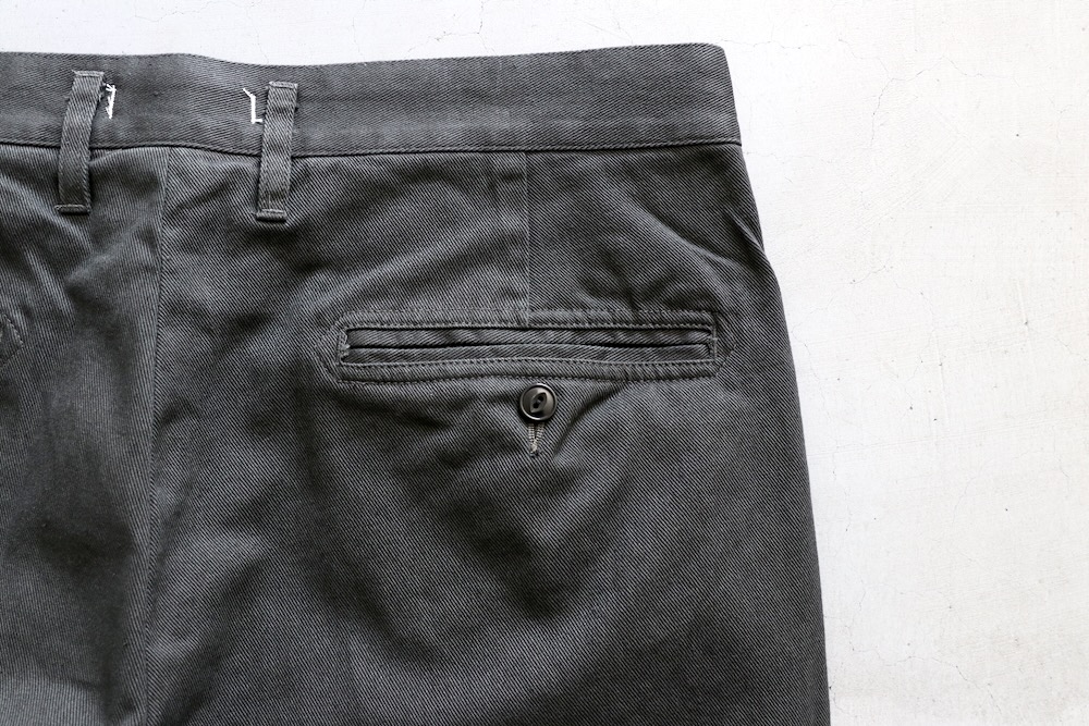 ��4.3 Release��nonnative(�Υ�ͥ��ƥ���) "OFFICER CHINO TROUSERS COTTON TWILL PIGMENT DYE"