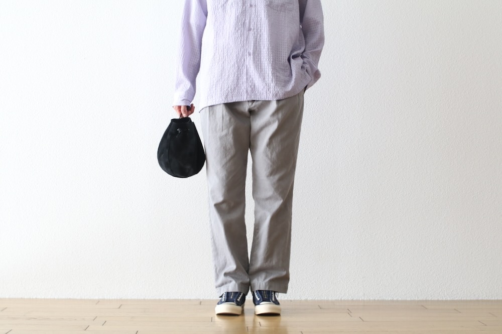 ��4.3 Release��nonnative(�Υ�ͥ��ƥ���) "OFFICER CHINO TROUSERS COTTON TWILL PIGMENT DYE"