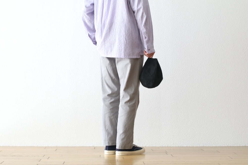 ��4.3 Release��nonnative(�Υ�ͥ��ƥ���) "OFFICER CHINO TROUSERS COTTON TWILL PIGMENT DYE"