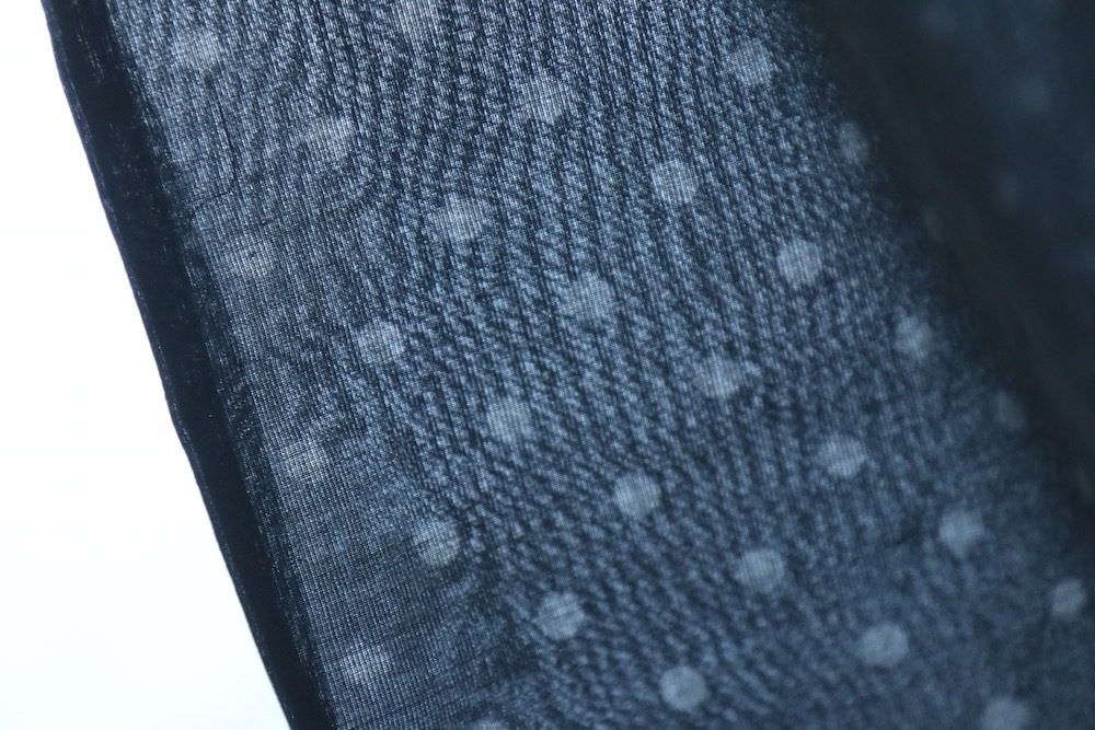 ��8.20 Release / WOMEN'S��TOUJOURS�ʥȥ����塼�ˡ�Triangle Scarf -POLKA DOT PRINT SILK CHIFFON CLOTH"