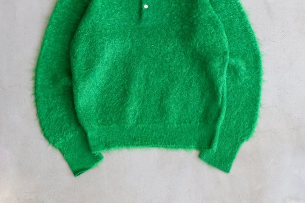 ssstein(���奿����) "SUPER KID MOHAIR KNIT POLO LS ST.999"