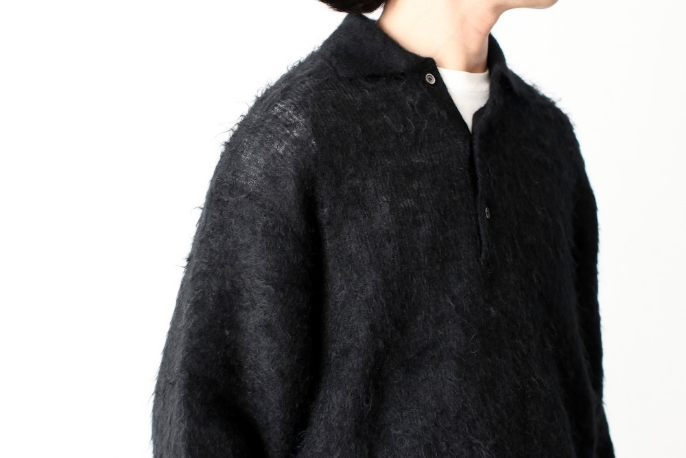 ssstein(���奿����) "SUPER KID MOHAIR KNIT POLO LS ST.999"