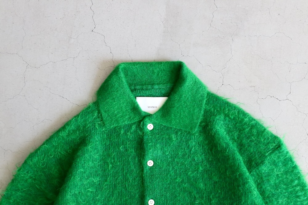 ssstein(���奿����) "SUPER KID MOHAIR KNIT POLO LS ST.999"