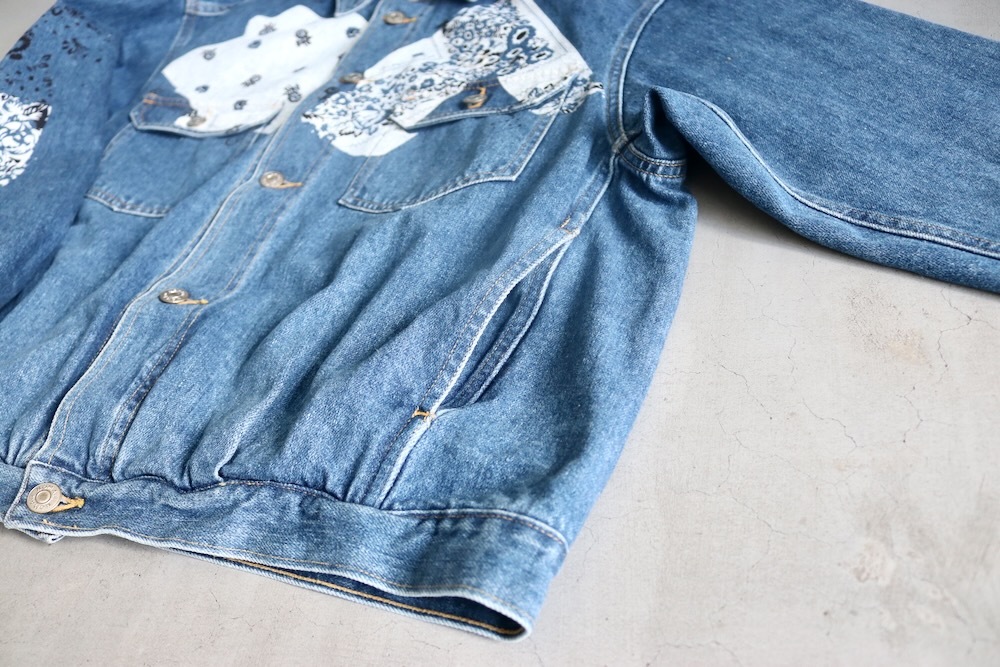 NOMA t.d. (ノーマ ティーディー) “Sign Print Denim Jacket