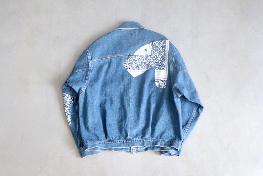 NOMA t.d. (ノーマ ティーディー) “Sign Print Denim Jacket