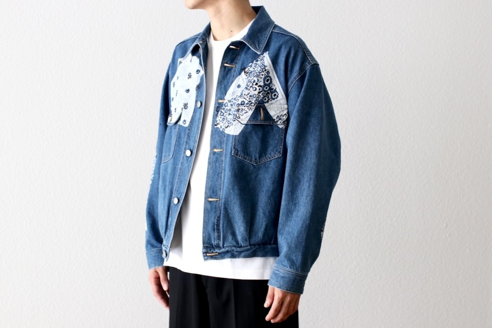NOMA t.d. (ノーマ ティーディー) “Sign Print Denim Jacket