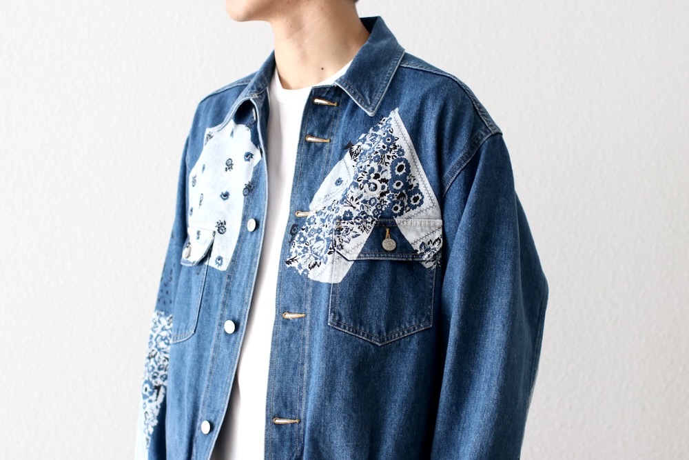 NOMA t.d. (ノーマ ティーディー) “Sign Print Denim Jacket