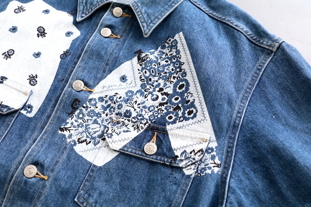 NOMA t.d. (ノーマ ティーディー) “Sign Print Denim Jacket